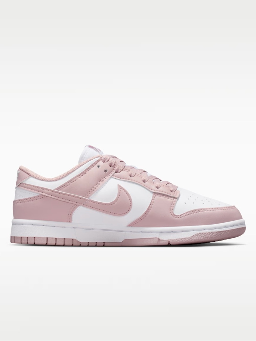 Nike Dunk Low Women’s “White Particle Rose” Sneakers Pink White Size 7 - Picture 8 of 13